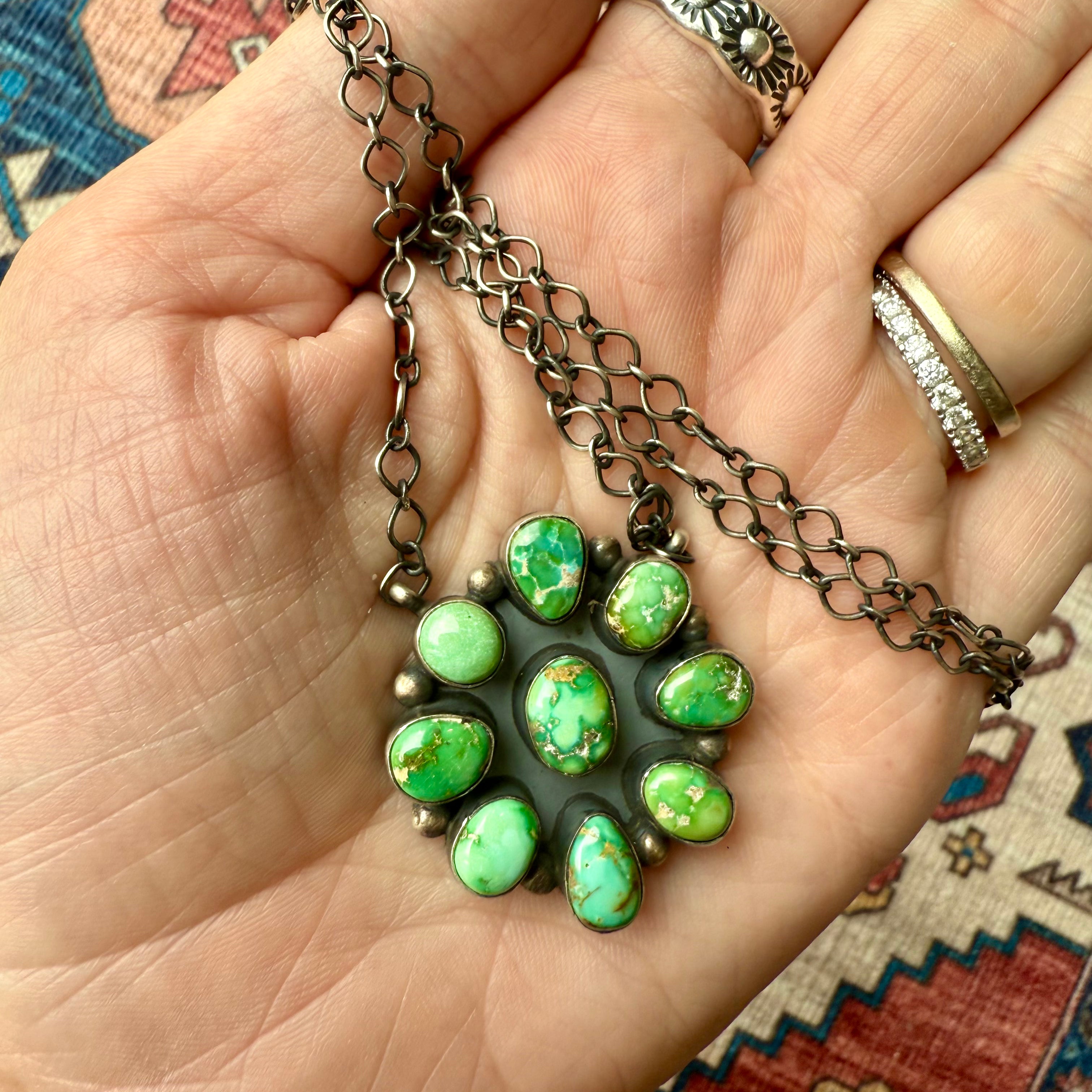 Sonoran Cluster Necklace