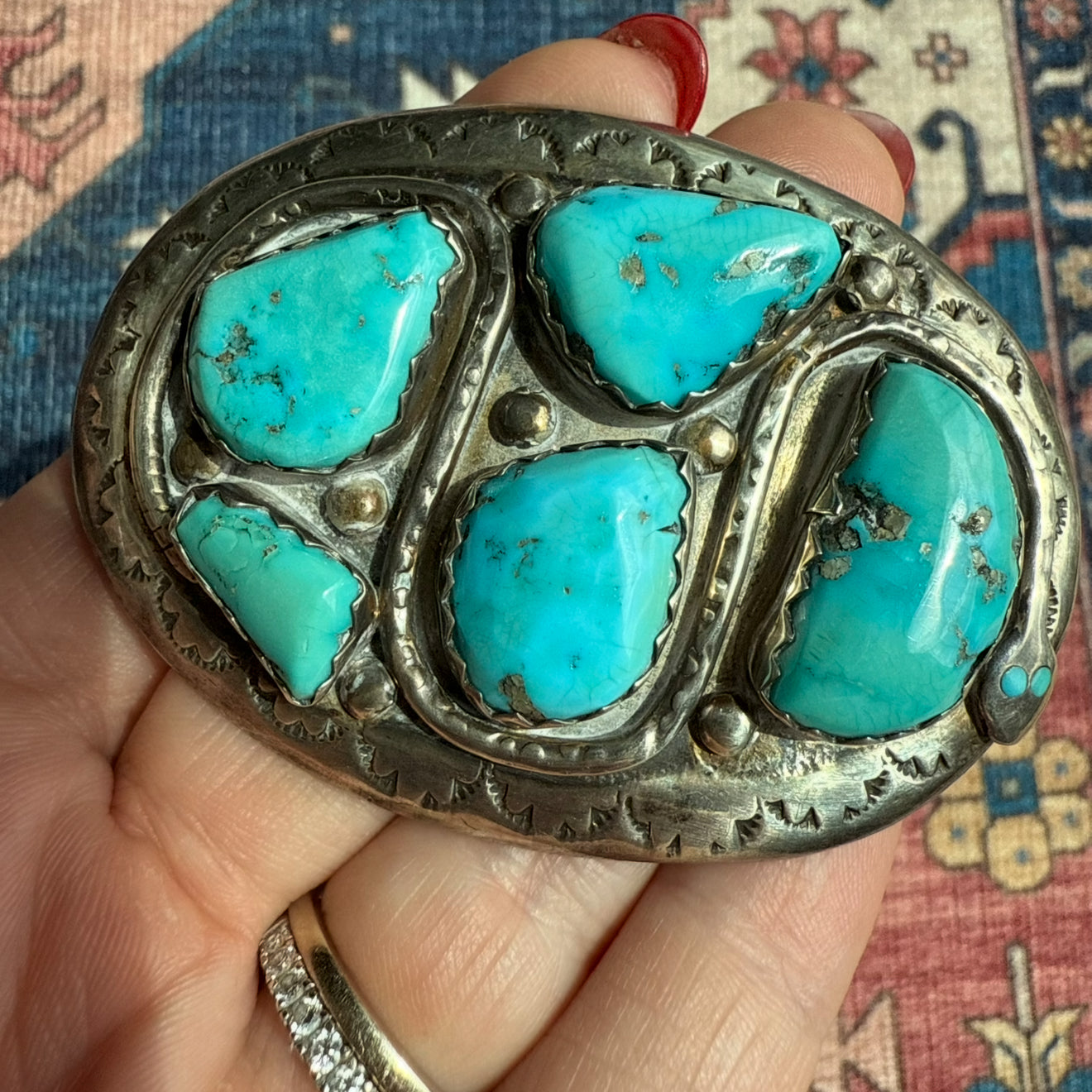 Effie Calavaza Belt Buckle and Belt