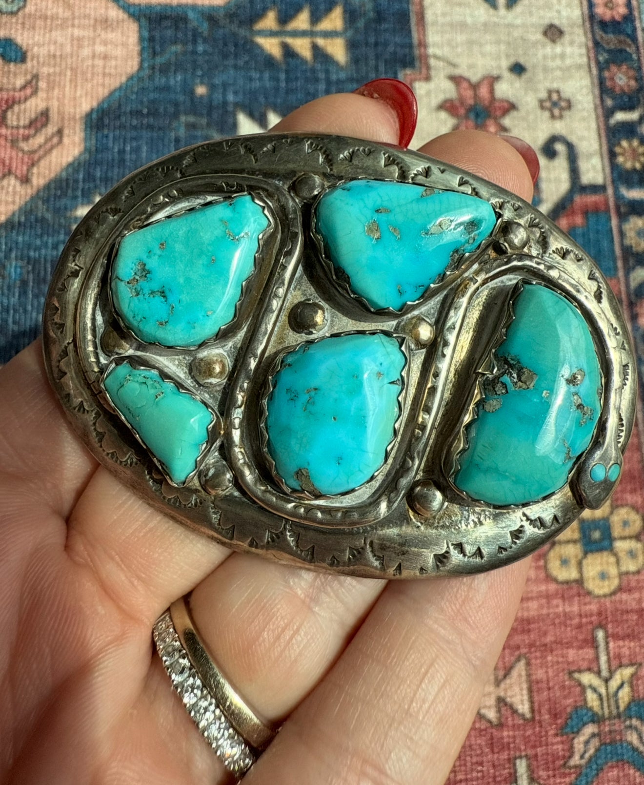 Effie Calavaza Belt Buckle and Belt