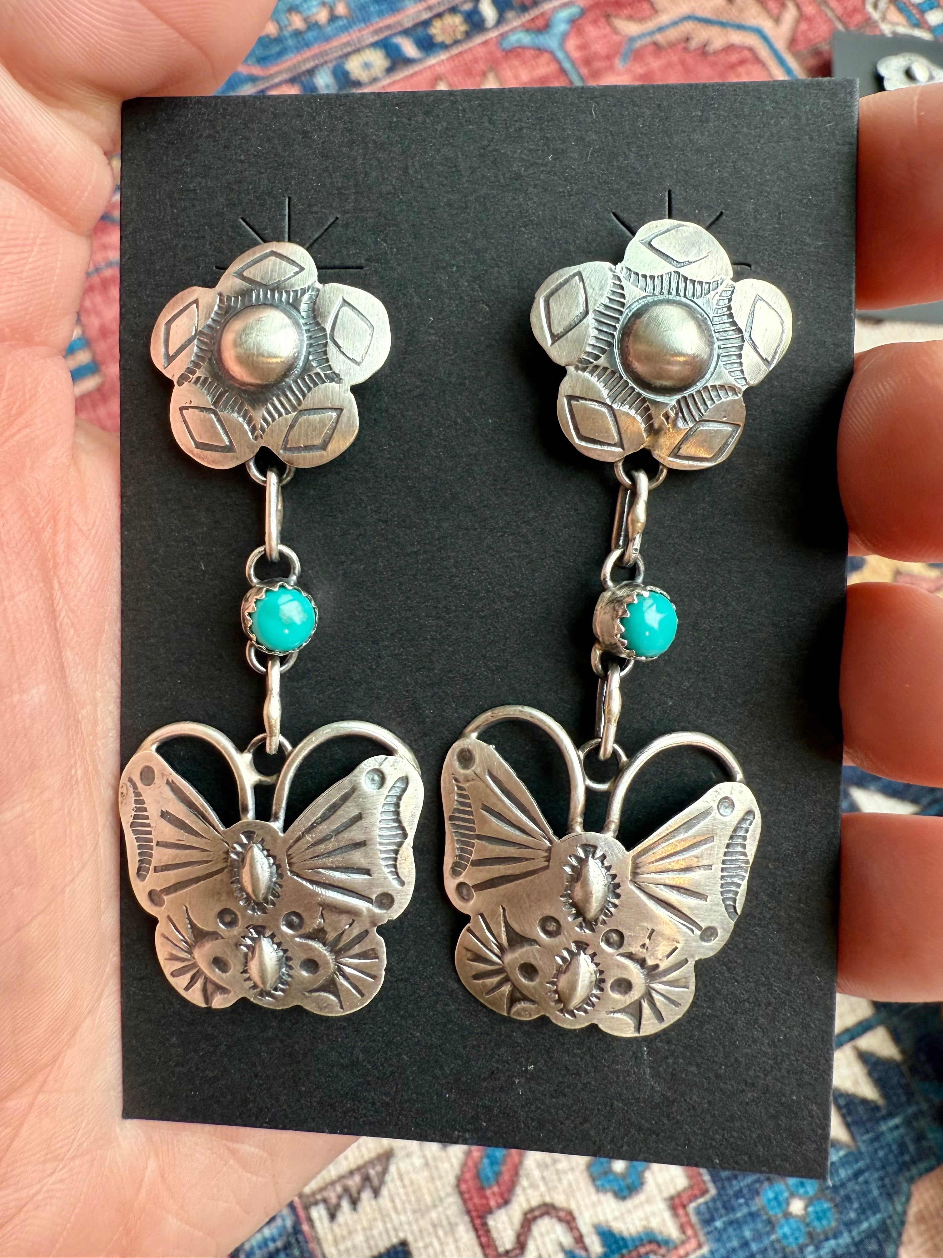 Butterfly earrings