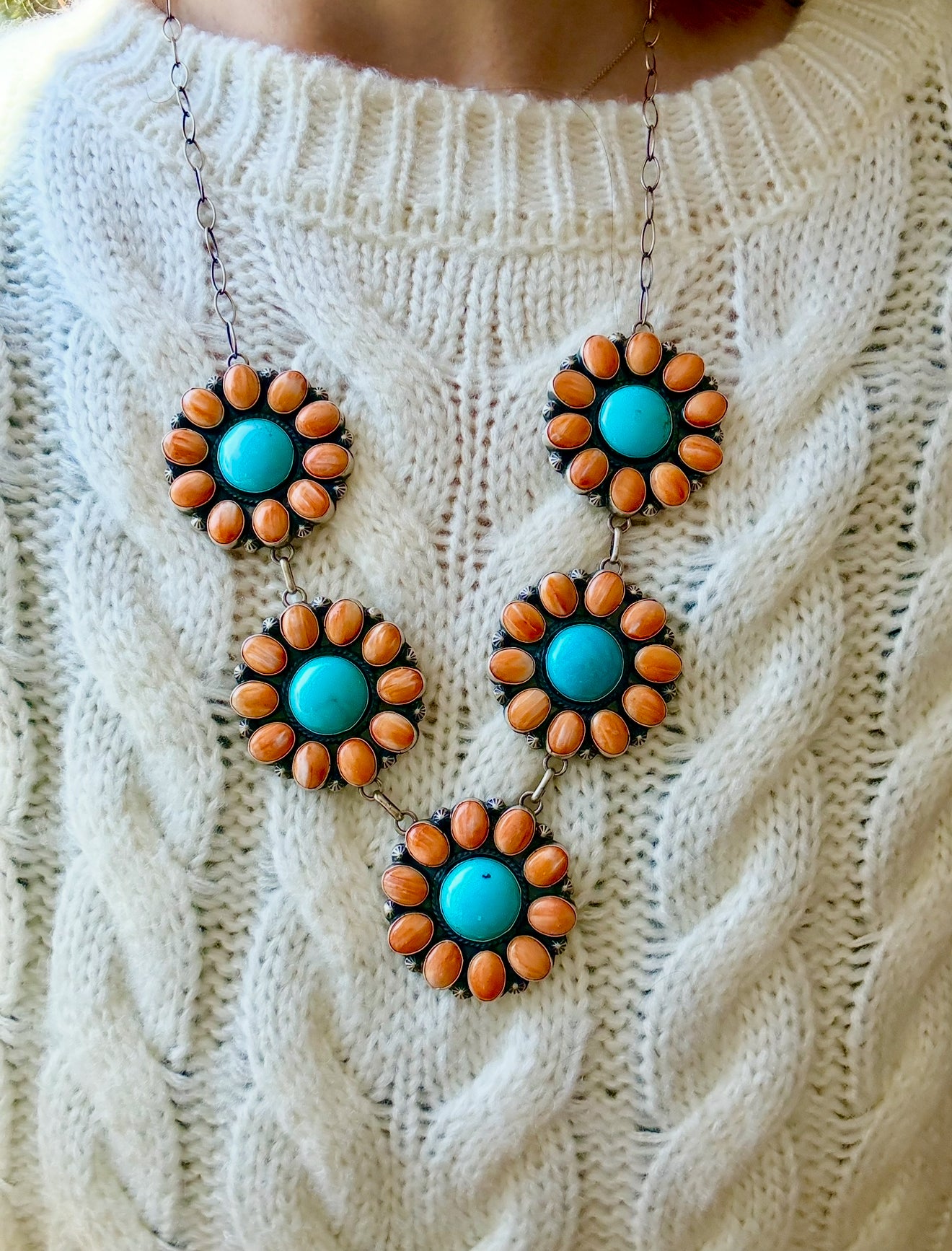 Spiny Oyster and Kingman Lariat