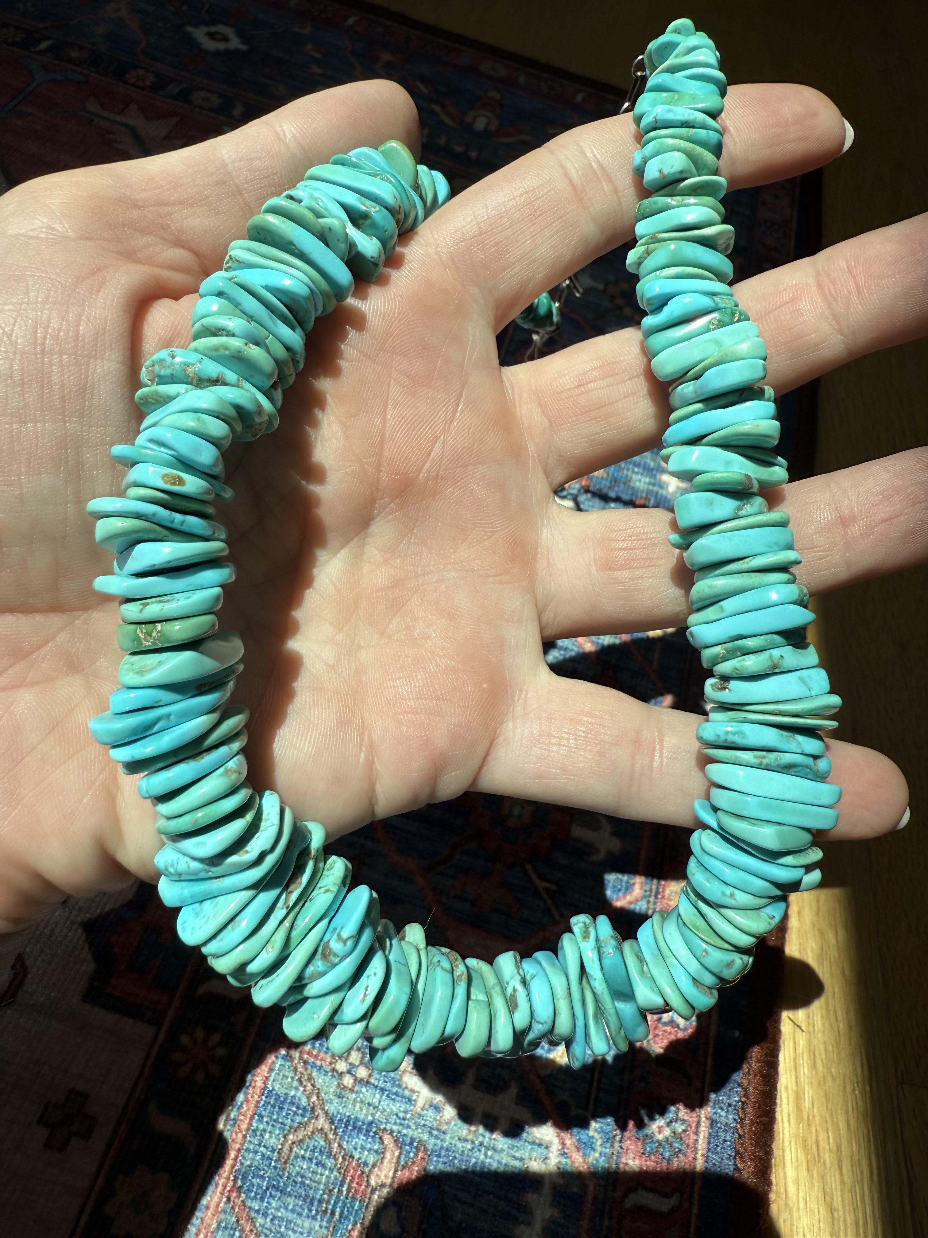 Heavy Turquoise Necklace
