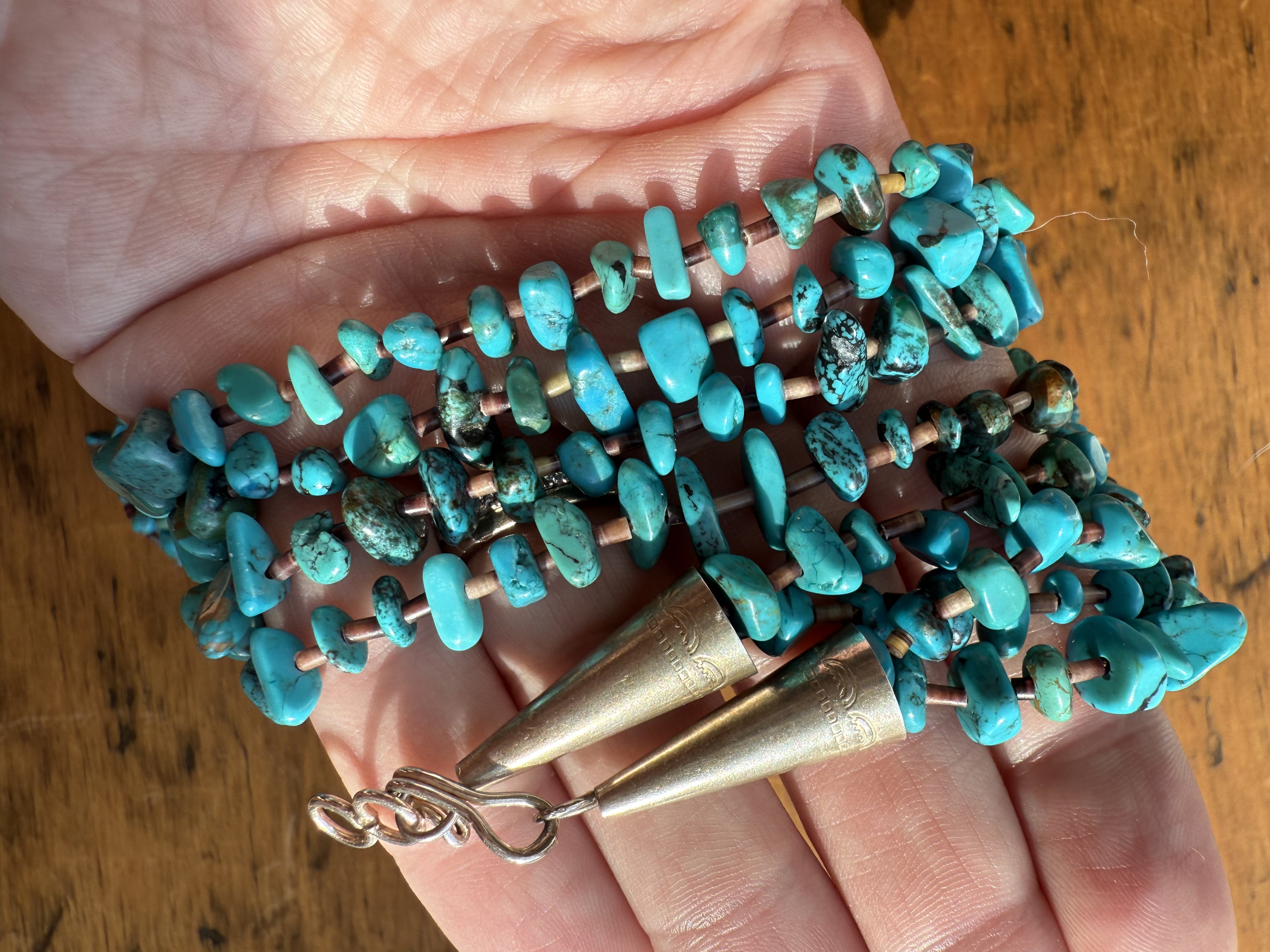 Turquoise Nugget Necklace