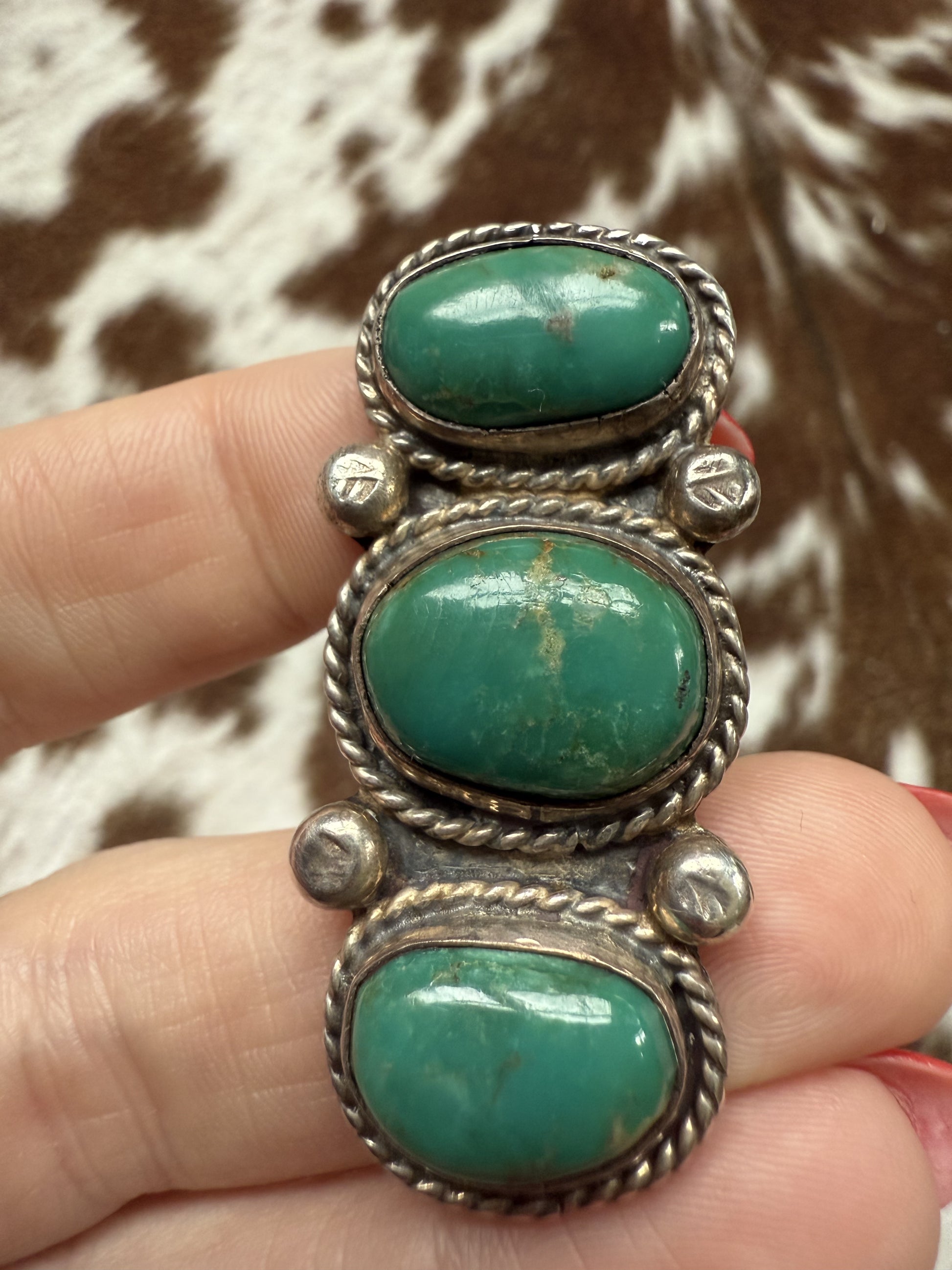 Vintage 3 Stone Ring