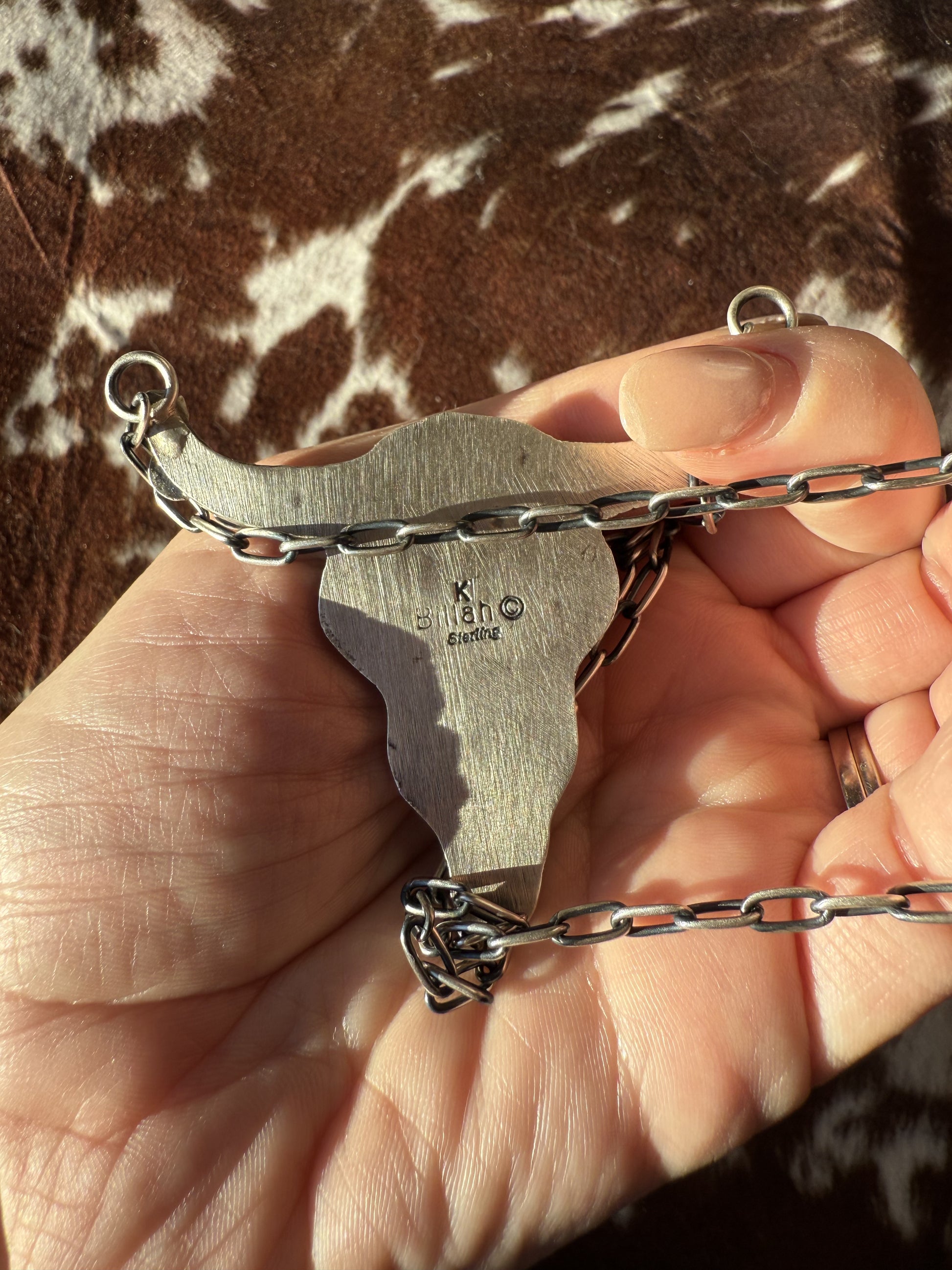 Sonoran Steer Necklace