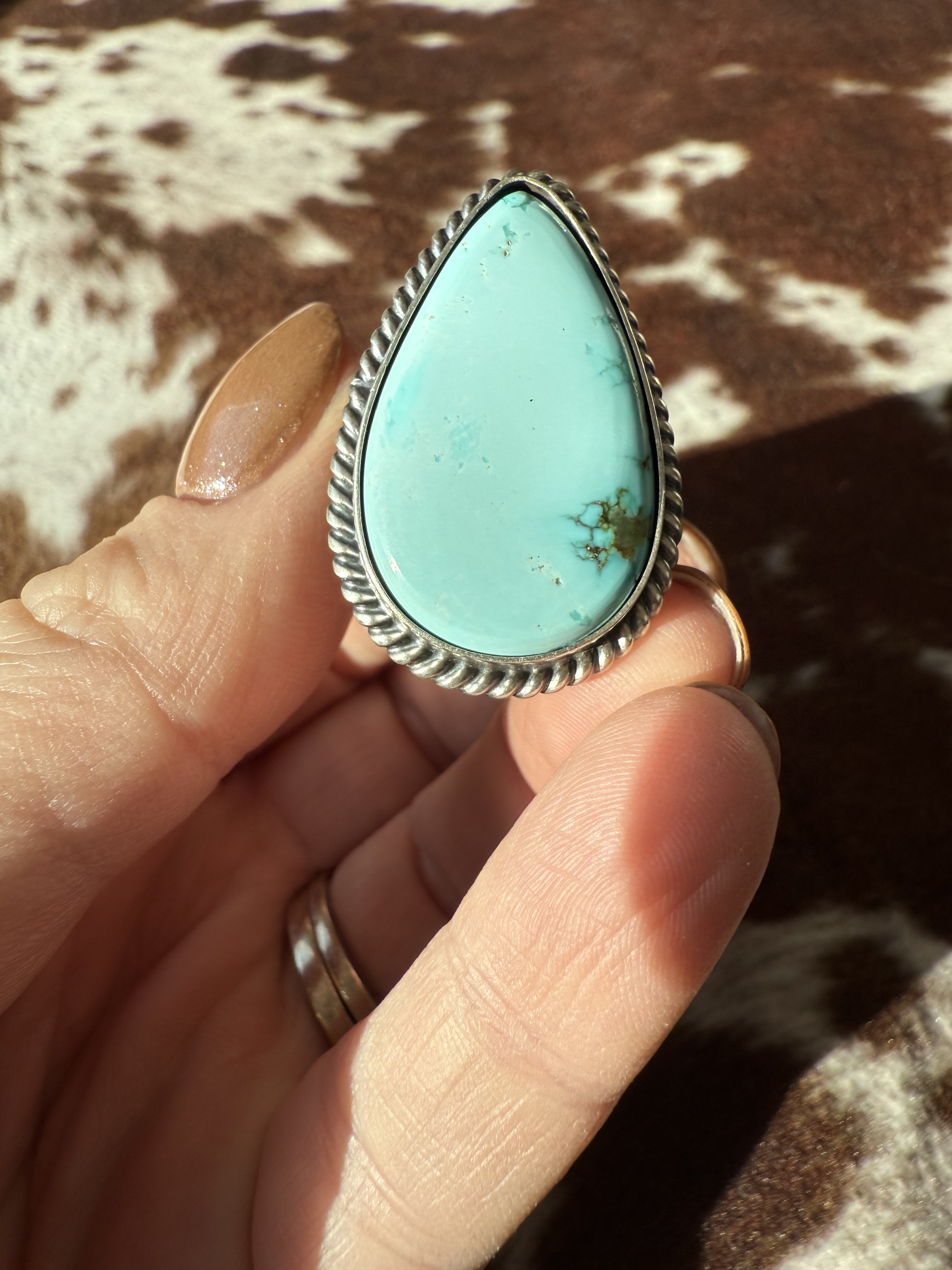 Thunderbird Turquoise Ring